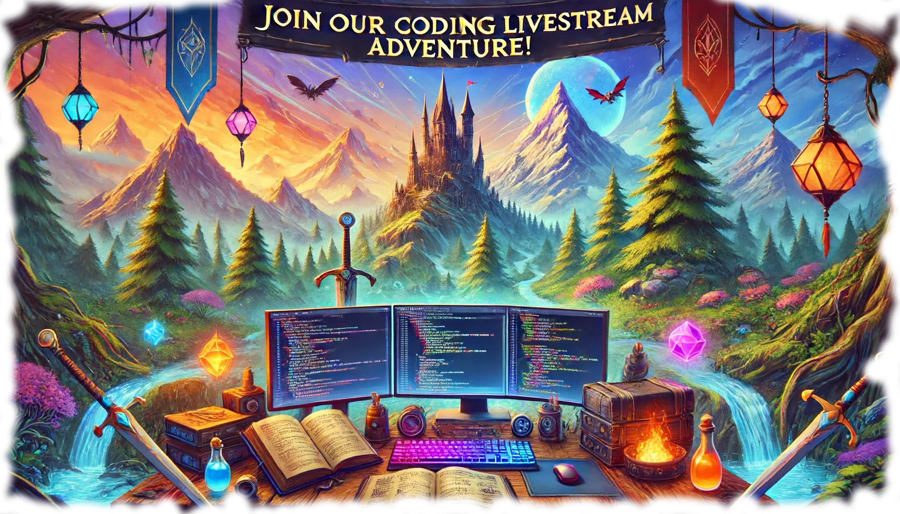 Heroes of Crypto livestream battle scene